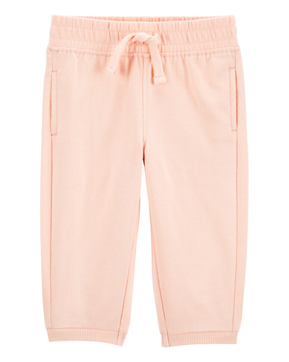 Pantalón deportivo de algodón, rosado 