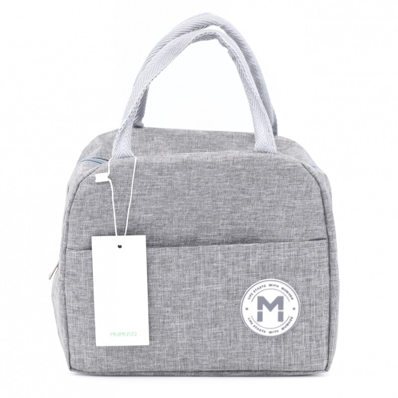 BOLSA DE ALMUERZO AISLADA (GRIS) BOLSA DE ALMUERZO AISLADA (GRIS)