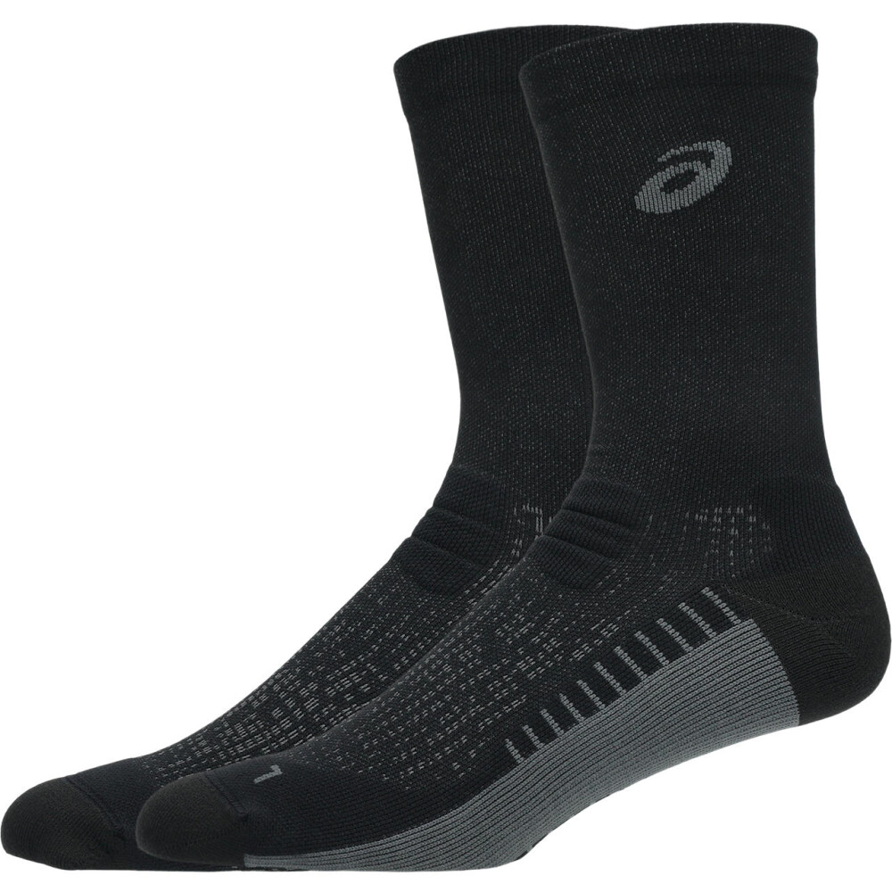 Medias Running Performance Run Sock Crew Unisex Performance Black