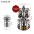 Especiero Para Condimento Cocina Giratorio 12 Frascos Organizador Acero Inoxidable Profesional Imback Especiero Para Condimento Cocina Giratorio 12 Frascos Organizador Acero Inoxidable Profesional Imback