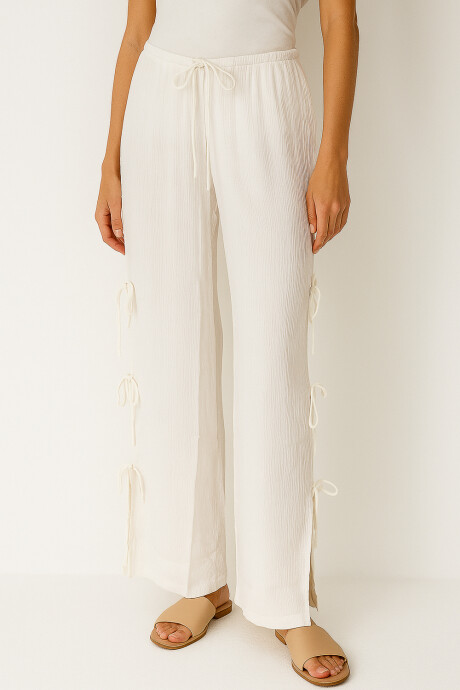 Pantalon Pavon Blanco