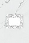 Rodal blanco rectangular 19x23cm. x100 Rodal blanco rectangular 19x23cm. x100