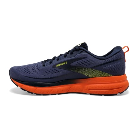 Championes Brooks de Hombre - Trace3 - 1104121D422 GREY/ORANGE