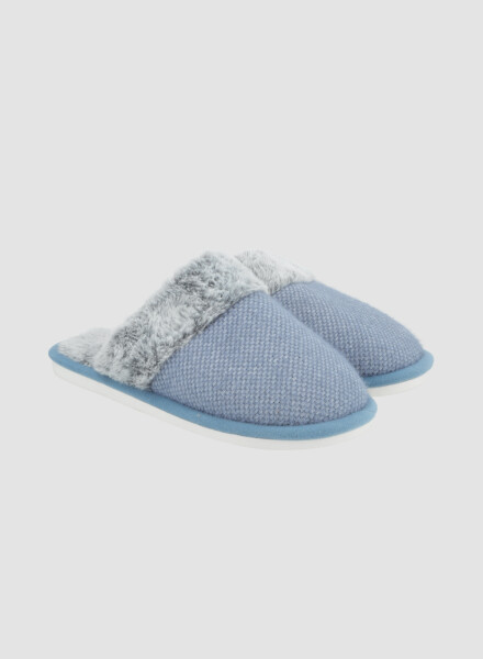 Pantufla men 26 Azul