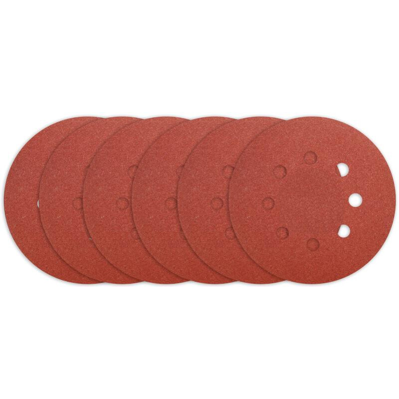 LIJA DISCO VELCRO Ø125MM CAJA 5 PZAS INGCO AKRS125051 P/ ROTORBITAL LIJA DISCO VELCRO Ø125MM CAJA 5 PZAS INGCO AKRS125051 P/ ROTORBITAL