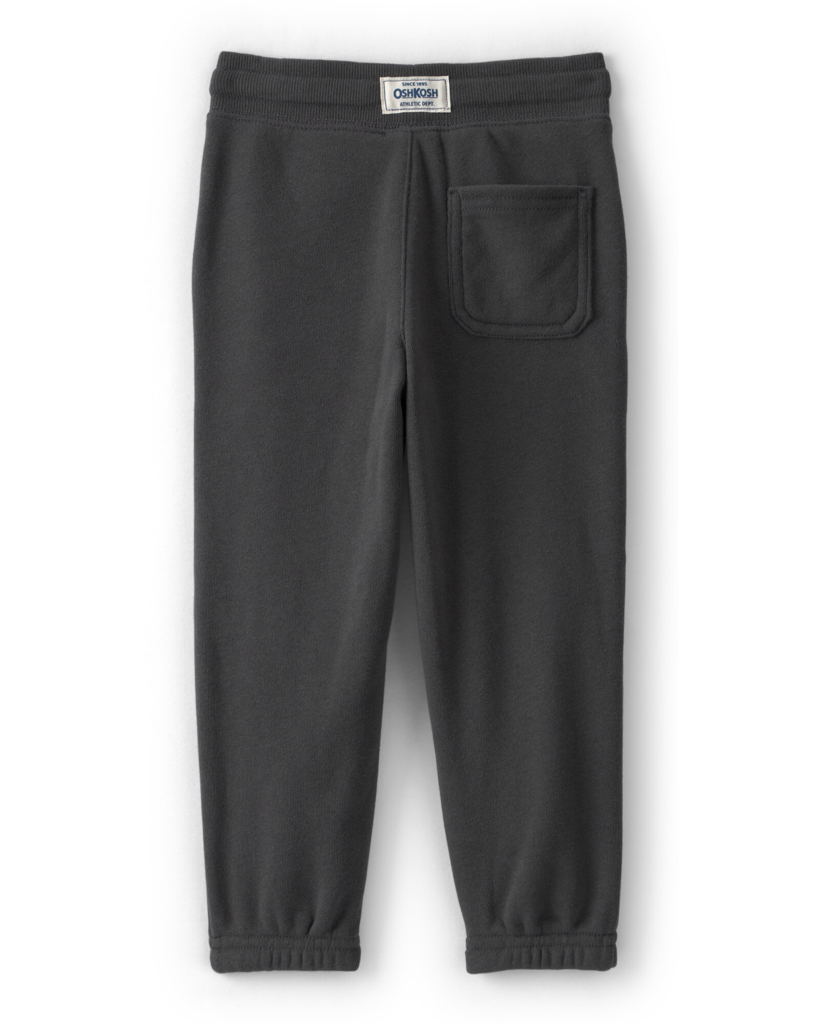 Pantalón de algodón, negro. Talles 2-5T Sin color