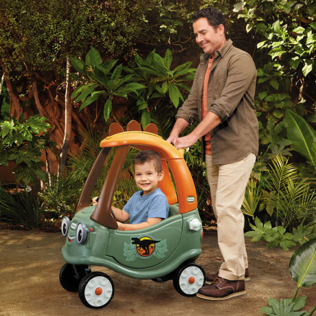 Auto Little Tikes Cozy Coupe Dinosaurio T-Rex N1 Usa Amarillo