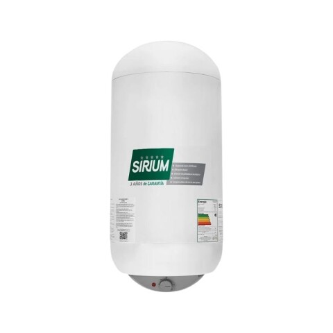 TERMOTANQUE 60L SIRIUM ACERO Blanco