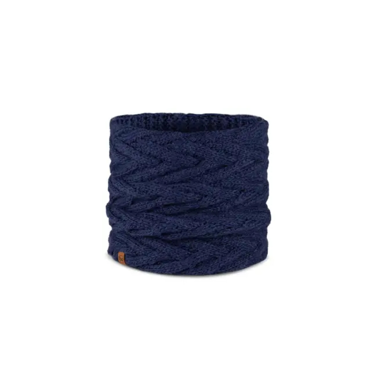 Bufanda Buff Knitted & Fleece Caryn Midnight - Azul 