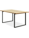 Mesa de comedor AABENRAA 90x160 color roble Mesa de comedor AABENRAA 90x160 color roble