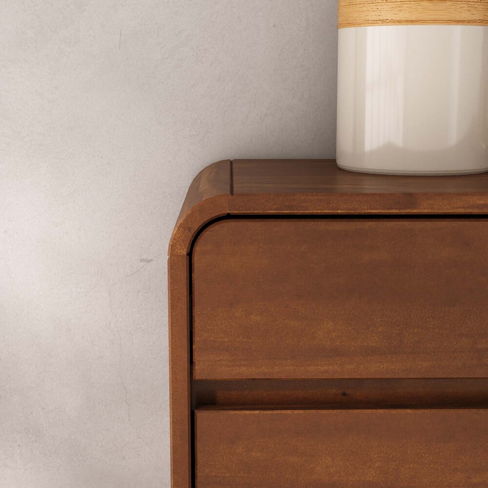 ZAPATERA MADERA MARRON FORT