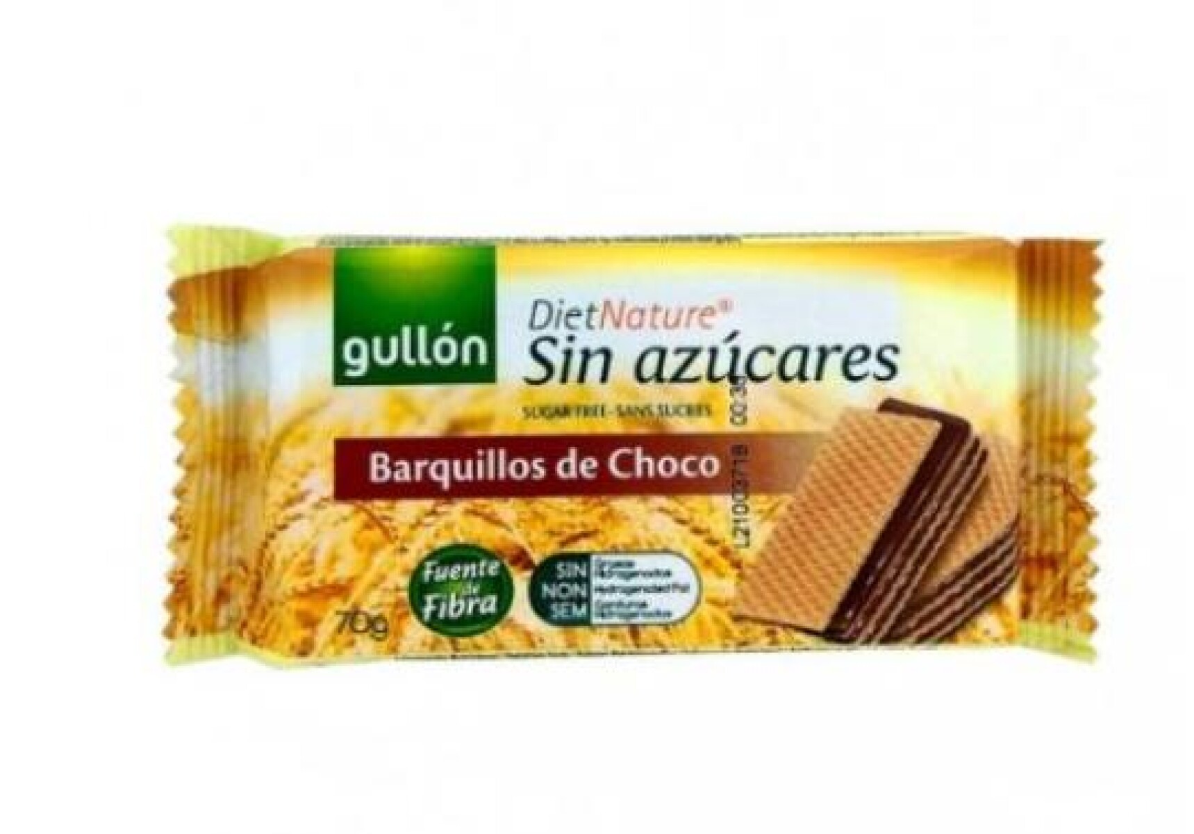 NAT-WAFER SIN AZUCAR CHOCO 