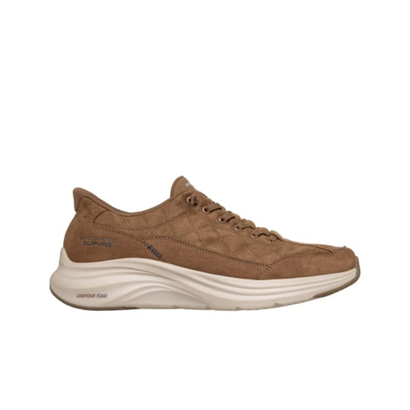 Championes Slip-Ins Contour Foam Cozy Fit Marrón