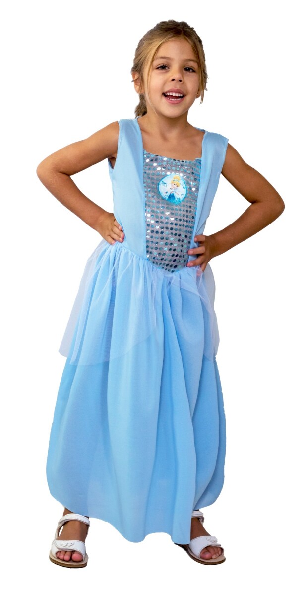Disfraz Infantil Elsa Frozen - CELESTE 