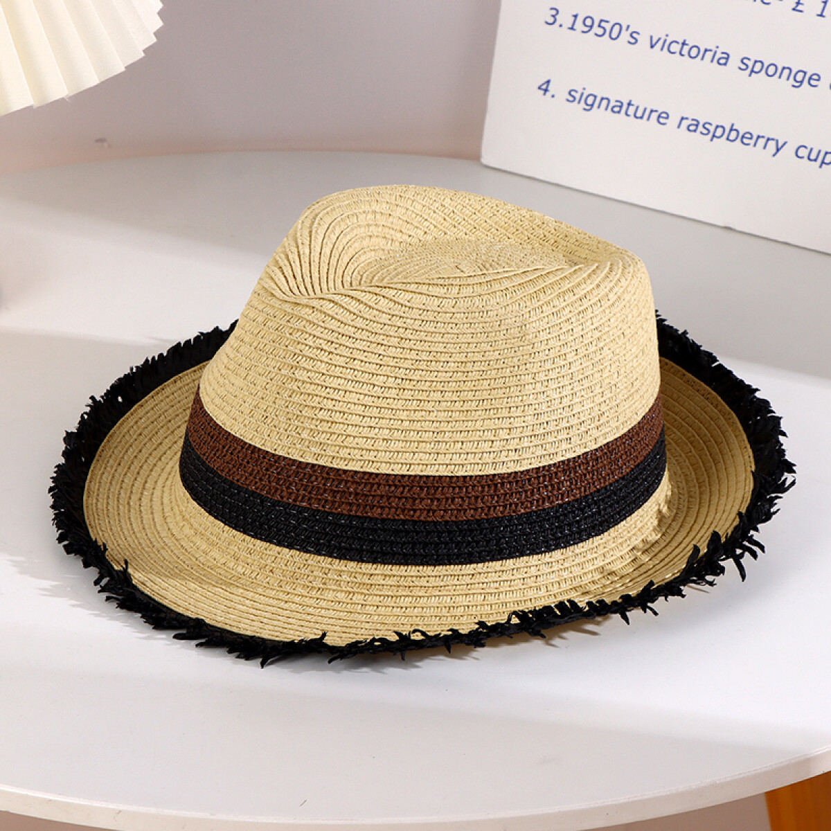 Sombrero De Paja Tejido - Jazz 