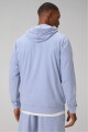 Polera The Cloud Jersey Hoodie Hombre Blue Oxford Heather