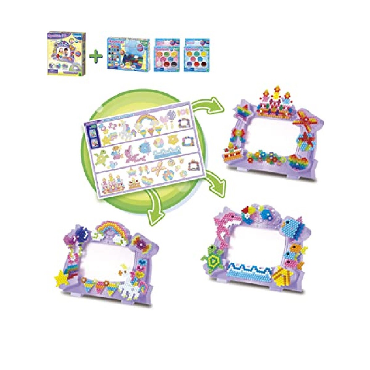 3D picture frame set Único