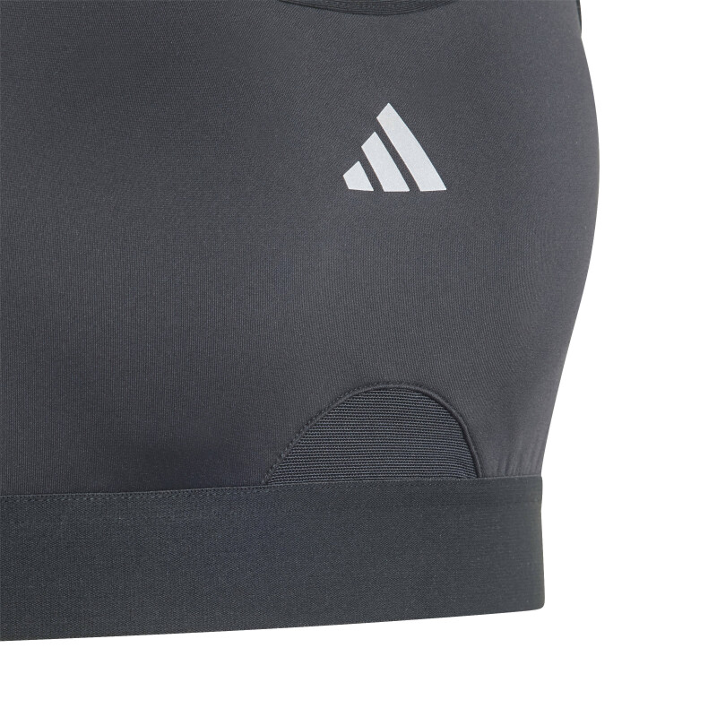 Top de Mujer Adidas Deportivo Power Negro - Plateado