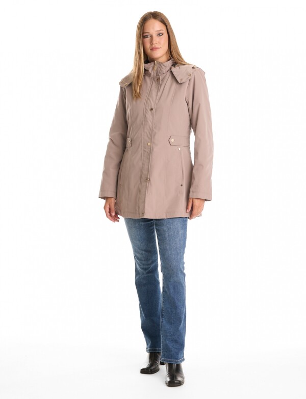 Gabardina Impermeable TOSTADO