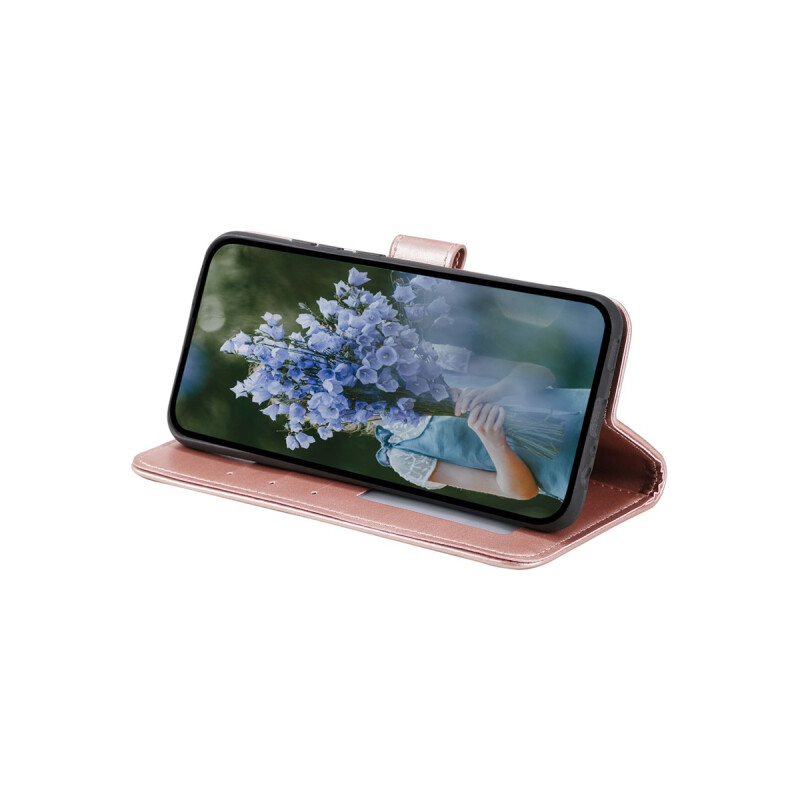 Flip cover Xiaomi Redmi Note 12 4G diseño mandala rosa Flip Cover Xiaomi Redmi Note 12 4g Diseño Mandala Rosa