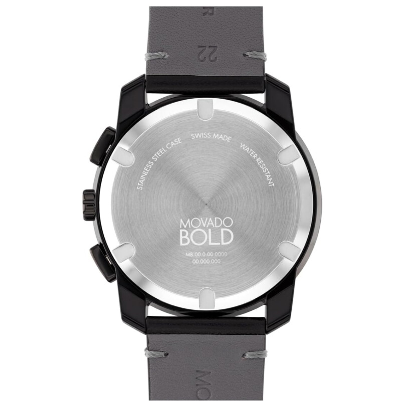 MOVADO HOMBRE BOLD , CRONOMETRO , FECHADOR , MOVIMIENTO SUIZO 2 AÑOS DE GRANTIA 22m3601092