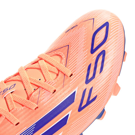 Championes adidas F50 FG/MG de niño Beam Orange