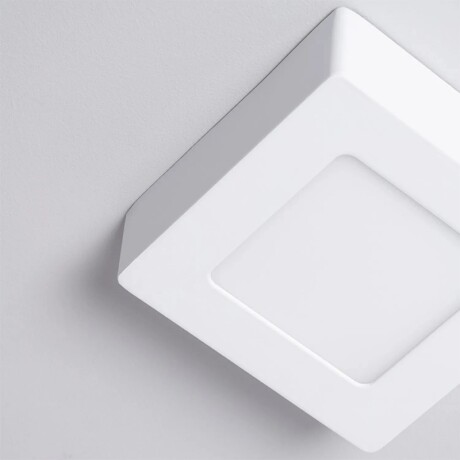 PLCA006 Panel LED Cuadrado de Adosar 6W Luz Fría
