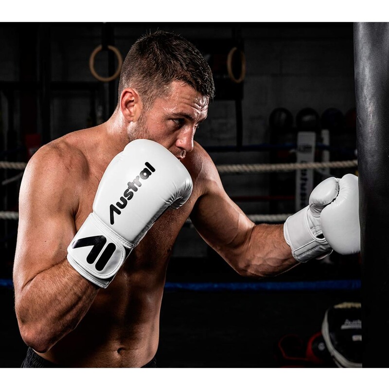 Austral Guante de Boxeo - 10OZ Blanco