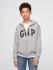 V-FRCH FT BAS HERITAGE LOGO FZ LIGHT HEATHER GREY B08