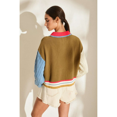 Cardigan Funny Verde