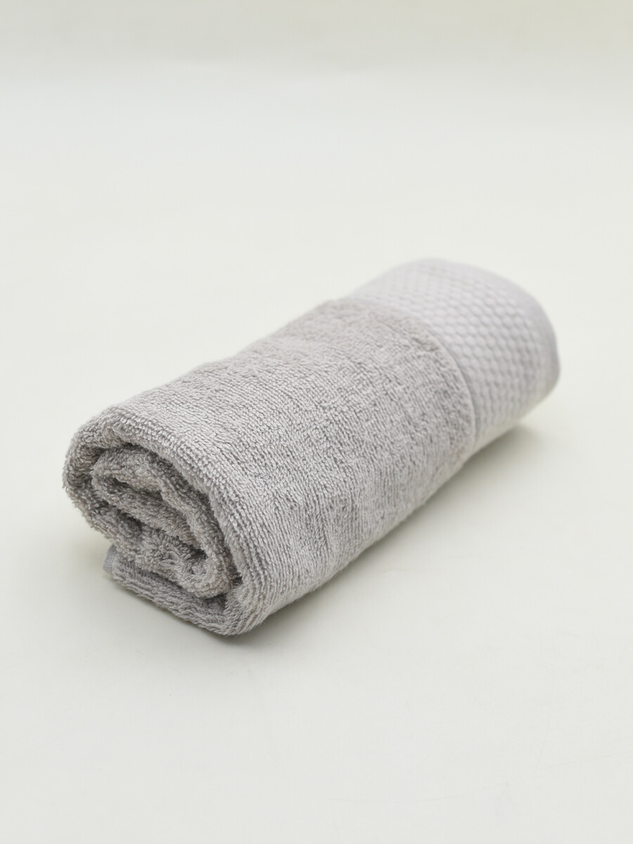 TOALLA DE ROSTRO - GRIS 