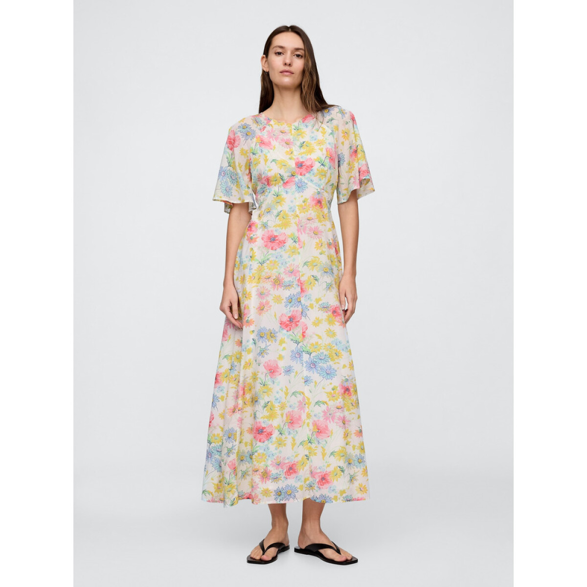 SS MAXI DRESS - SUMMER FLORAL 