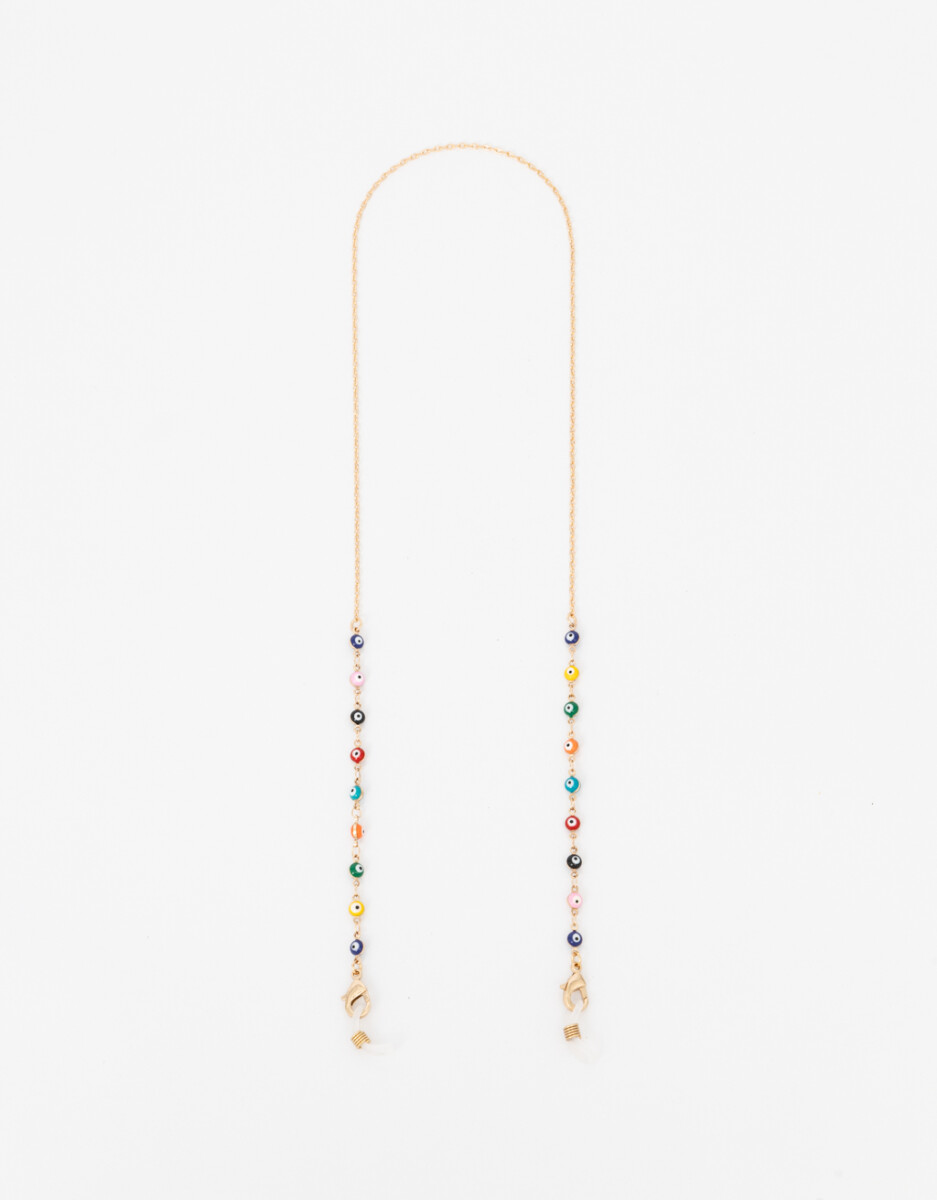 Holder Con Beads De Ojitos Turcos 