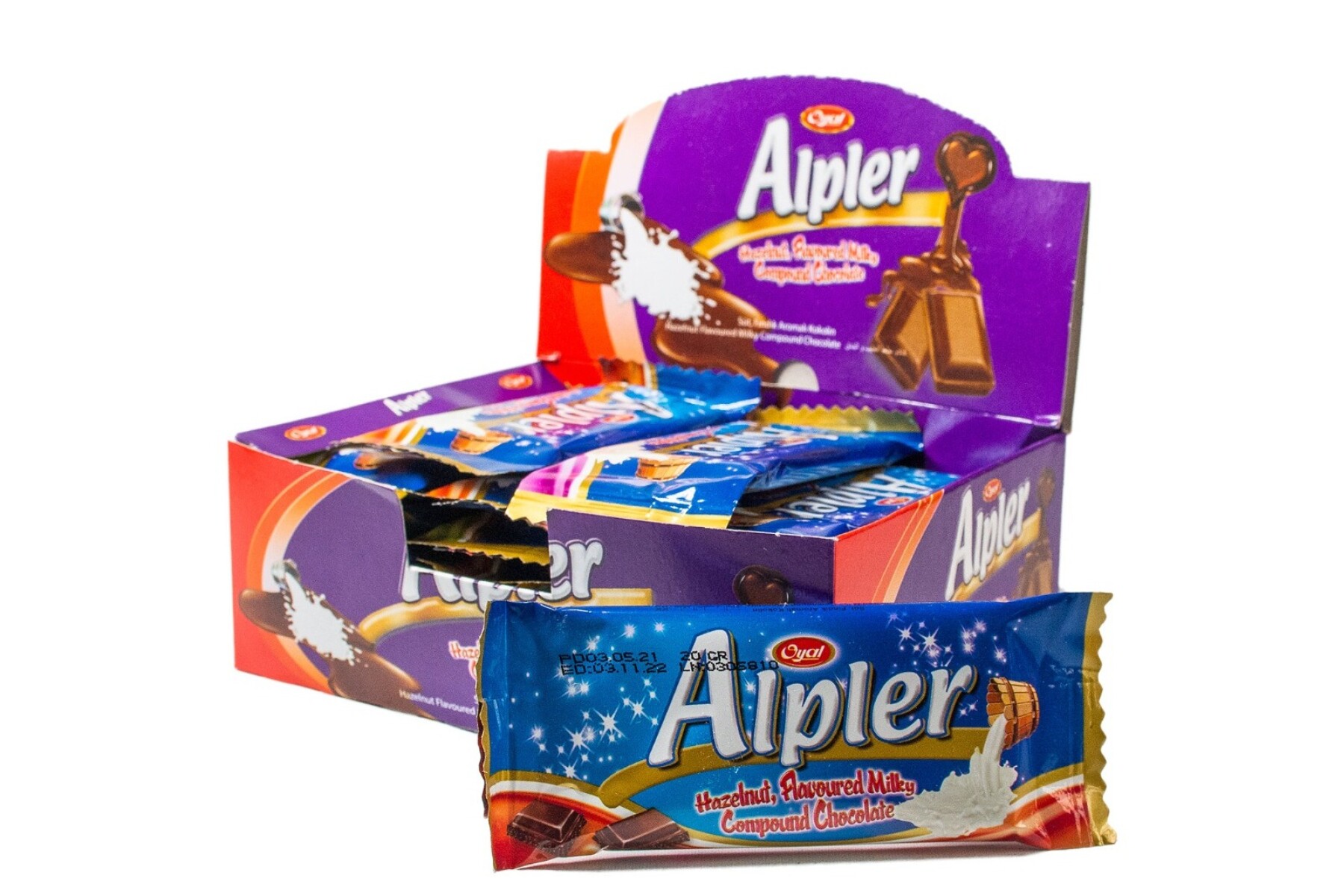 Chocolate ALPER 20grs Display x24 unidades - Sutul Kokolin 