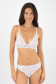 Soutien con aro flicker copa b&c Blanco