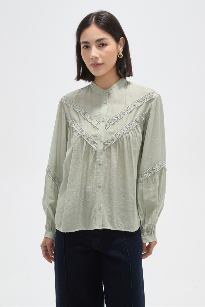 Blusa Maroth - Verde Azulado 