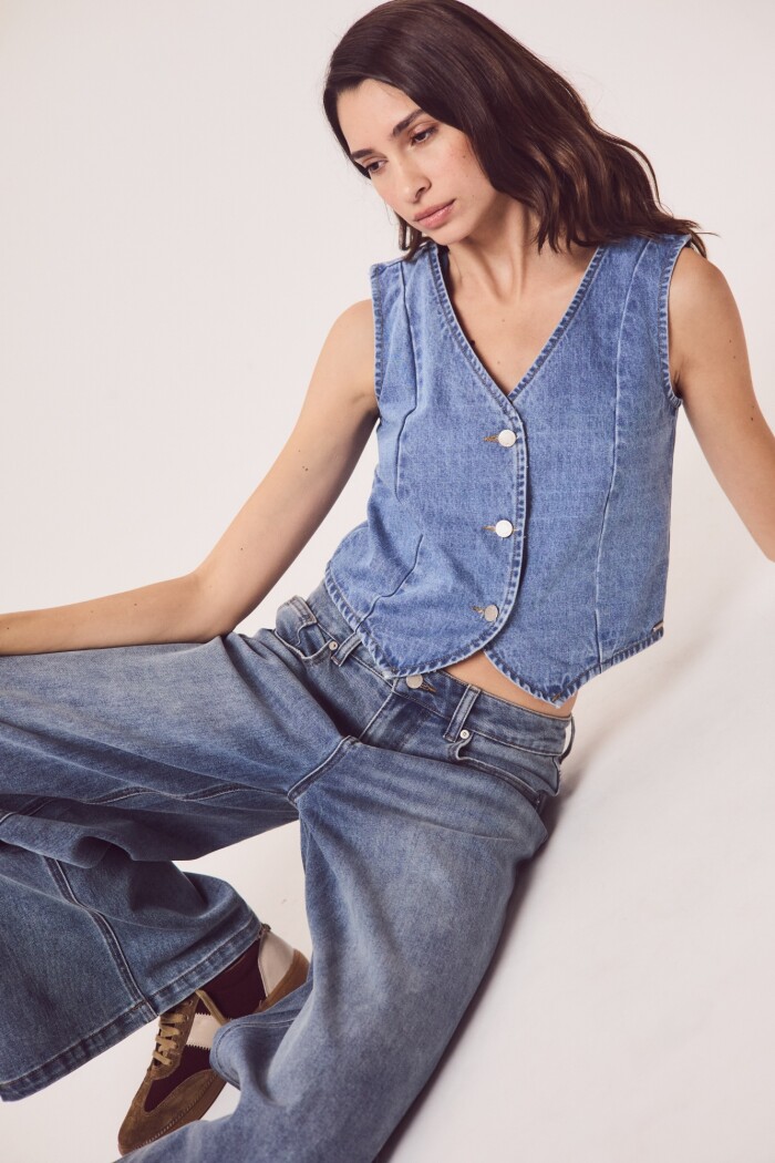 Chaleco Denim Denim