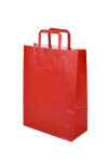 Bolsa lisa acuario 22x10x30 cm ROJO