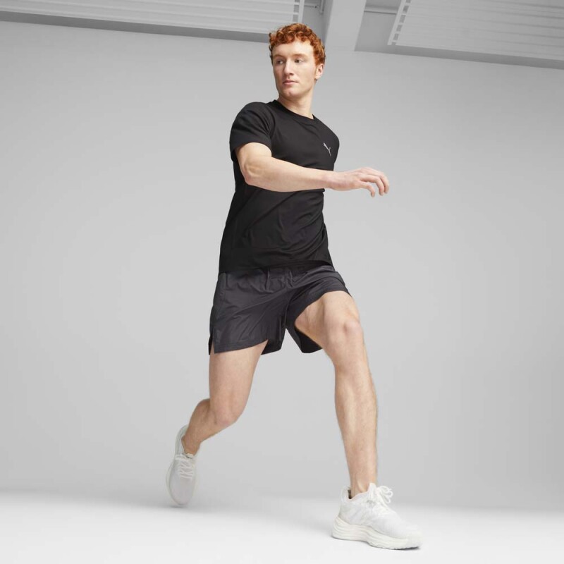 Run Cloudspun SS Tee - Hombre Black