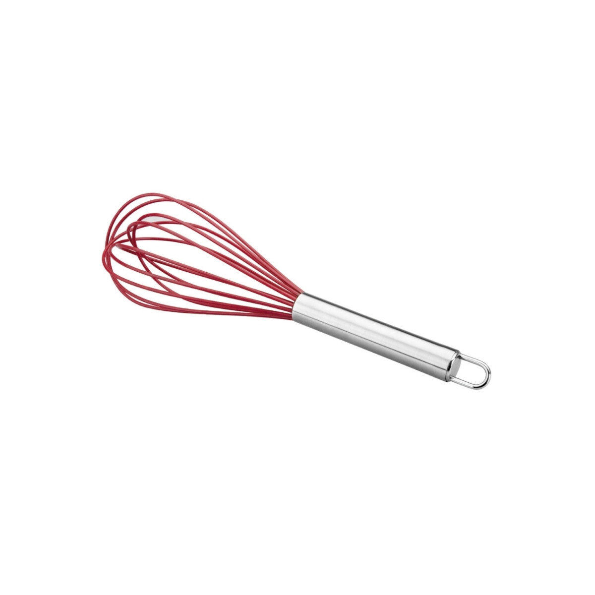 Batidor de Acero Inoxidable y Silicona 30 cm 