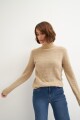 Media polera beige