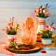 Lámparas De Sal Del Himalaya Calidad 6 - 8kg Originales. Naranja