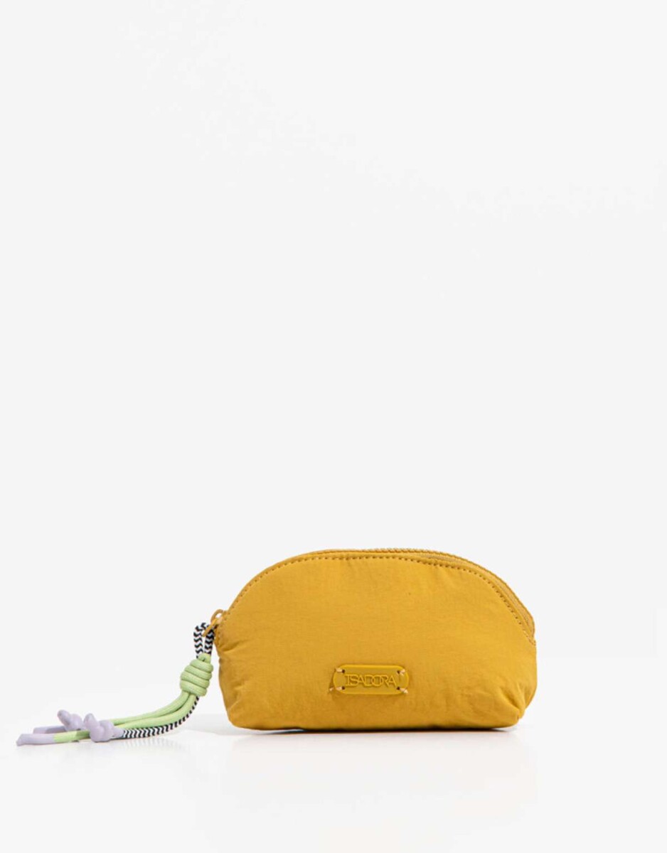 Porta Cosméticos Mix Cordones - Amarillo Mostaza 