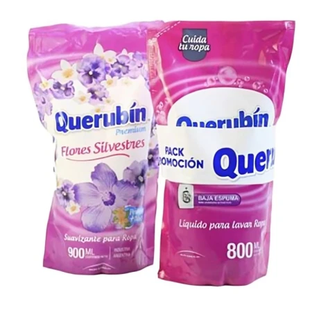 Pack Querubín Jabón Líquido 800ML + Suavizante 900ML 001