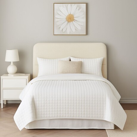 RESPALDO DE PARED BIRONI GRIS - QUEEN