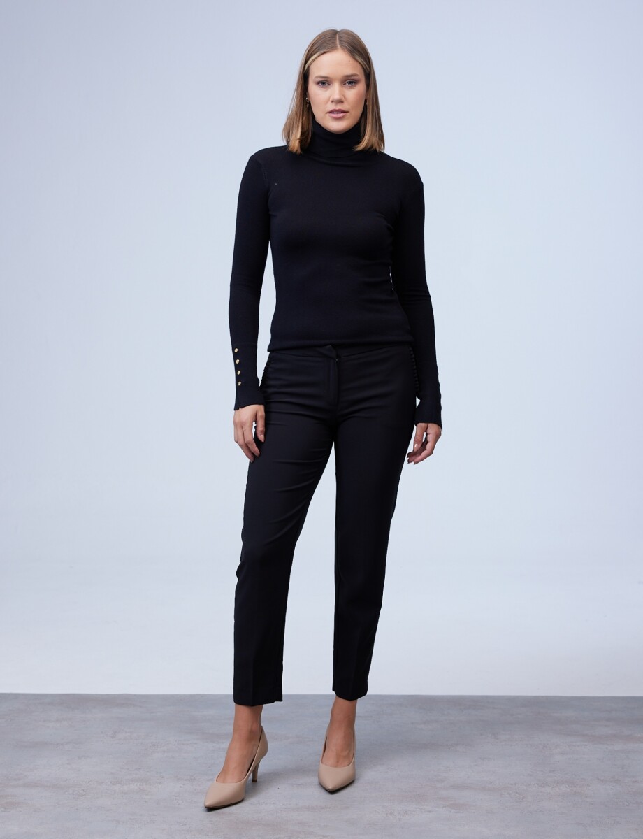 Pantalon Slim Ankle - Negro 