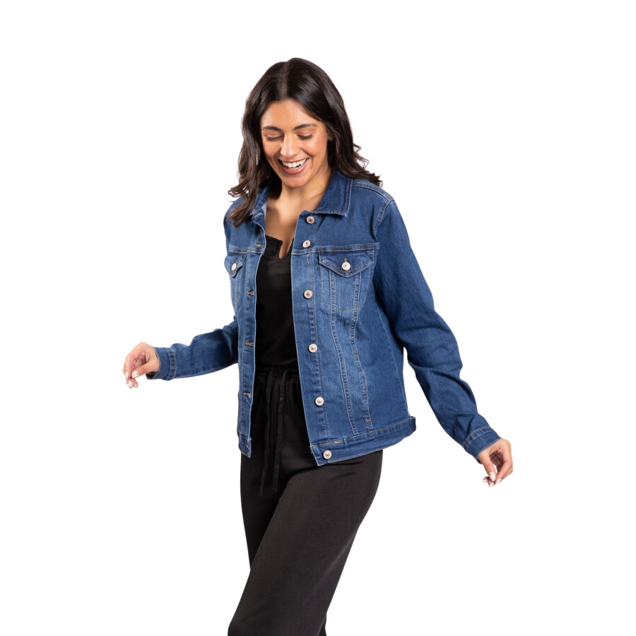 CHERRY JACKET JEAN DARKJEAN