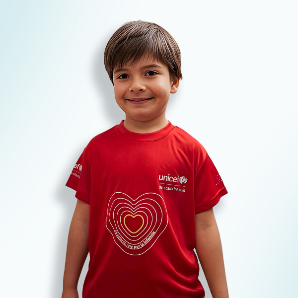 Camiseta UNICEF NIÑO/A VARIOS COLORES