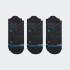 Medias Stance Run Light 3 Pack Tab Negro