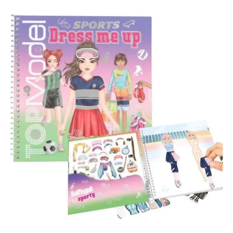 Libro de Stickers Top Model Sport Libro de Stickers Top Model Sport